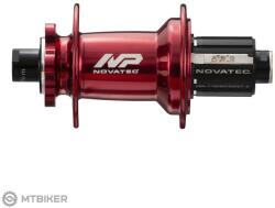 Novatec XD602SB/A-B12-ABG hátsó agy, 6 lyukú, 32 lyukú, 12x148 mm, Shimano HG, eloxált piros, OEM
