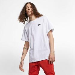 Nike M NSW CLUB TEE M WHITE/BLACK | Bărbați | Tricouri | Alb | AR4997-101 (AR4997-101)