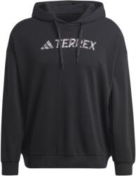 Adidas adidas Terrex Large Logo Hoodie (Gender Neutral) XL | Bărbați | Hanorace | Negru | HT2113