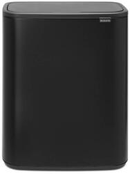 Brabantia 2 х 30 л матирано черен кош за смет Brabantia от серия Bo Touch (1003218)