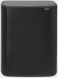 Brabantia 60 л матирано черен кош за смет Brabantia от серия Bo Touch (1001274)