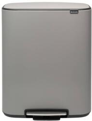 Brabantia 60 л минерално бетонно сив кош за смет Brabantia от серия Bo Pedal (1003187)