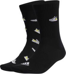adidas Performance adidas Run x Ultraboost Shoe Love Graphic Socks 2 Pairs M | Bărbați | Șosete | Negru | IC1286