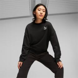 PUMA CLASSICS Oversized Crew TR L | Femei | Hanorace | Negru | 621408-01