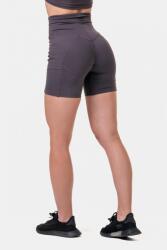 NEBBIA Fit Smart Biker Shorts XS | Femei | Pantaloni scurți | Mov | 575-MARRON
