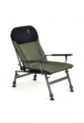M-ELEKTROSTATYK Scaun de pescuit FK5, verde și negru