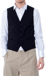 Selected Veste de costum Bărbați SLIM MYLOLOGAN BLACK WAISTCOAT B NOOS 16052660 Selected Negru IT 48