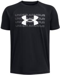 Under Armour Gyerek funkcionális rövid ujjú pólók Under Armour B TECH WM LOGO SS fekete 1386819-001 - YS