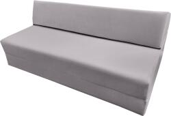 TEMPO KONDELA Saltea/scaun pliabil, 2 in 1, gri deschis, VEDIS Saltea