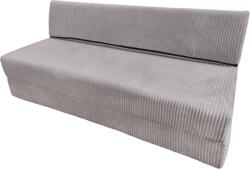 TEMPO KONDELA Saltea pliabilă/fotoliu extensibil, 2 in 1, gri, VEDIS Saltea