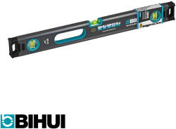 BIHUI TSL060 profi vízmérték fogantyúval - 600 mm (3 libella, alumínium) (TSL060)