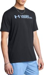 Under Armour Sliced Wordmark 60/40 Rövid ujjú póló 1386807-001 Méret XL 1386807-001