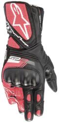 Alpinestars Mănuși moto damă Alpinestars SP-8 negru-alb-roz (AIM121-138)