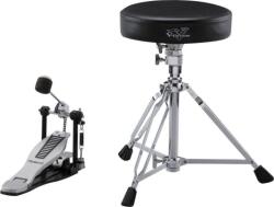 Roland DAP-3X Pachet de accesorii V-Drums drumstool cu un singur picior mașină de tobe de tobe beater (DAP-3X)