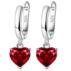 HARAHU NI-29373 Fülbevaló - Piros KP29373