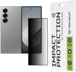 Techsuit 111D védőüveg a kijelző teljes felületére Samsung Galaxy Z Fold 6 telefonra - Fekete