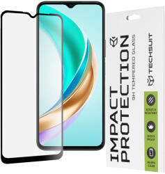 Techsuit 111D védőüveg a kijelző teljes felületére Honor X6b telefonra - Fekete