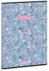 Ars Una virágos Pearl Blossom blue A/4 extra kapcsos füzet sima (53803764)