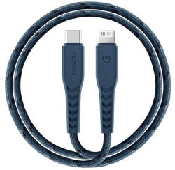 Energea Nyloflex C94 USB-C / Lightning MFI szövet töltő- és adatkábel, 1.5m, kék (CBL-NFCL-BLU150)