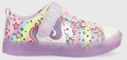 Skechers gyerek sportcipő Twinkle Sparks Ice Unicorn lila - lila 33.5