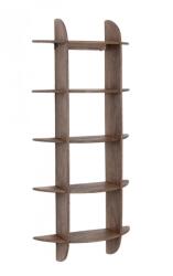 Bizzotto Raft 5 polite lemn maro Westwood 70x22x160 cm (0747094) Raft