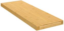 vidaXL Стенен рафт 60x20x2, 5 см бамбук (352729)