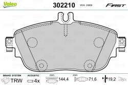 VALEO set placute frana, frana disc VALEO 302210 - piesa-auto