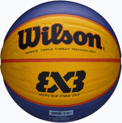 Wilson Fiba 3x3 Replica RBR kosárlabda kék/sárga méret 6