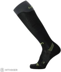 UYN RUN COMPRESSION ONE zokni, fekete/szürke/lime (39/41)