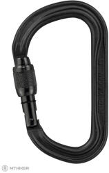 Petzl VULCAN SCREW LOCK acél karabiner, fekete