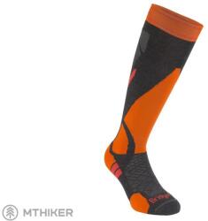 Bridgedale Ski Lightweight térdzokni, graphite/orange (XL)
