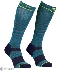 ORTOVOX Ski Tour Light Compression térdzokni, benzinkék keverék (EU 42-44)