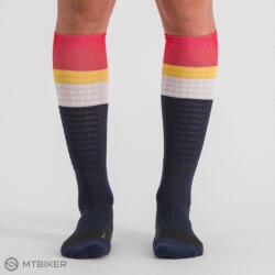 Sportful Sportos ANIMA APEX térdzokni, galaxy kék/piros (L/XL)