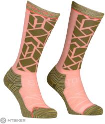 ORTOVOX Ski Tour Compression Long női térdzokni, bloom (EU 39-41)