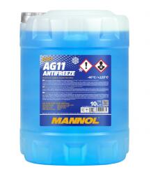 MANNOL Антифриз MANNOL Antifreeze AG11 (-40°C) Longterm, 10л (Antifreeze AG11 10L)
