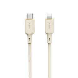 Dudao USB-C - Lightning Kábel - 2m 30W - Bézs (L7SCL)