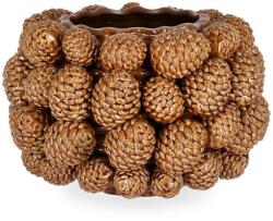 Bizzotto EIZO barna váza 22.5cm