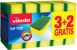 Vileda Style Tip Top Mosogatószivacs, 3+2 db 106268 (106068)