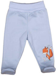 Asti Belül bolyhos pamut kisfiú baba nadrág rókás mintával