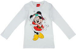 Asti Disney Minnie karácsonyi hosszú ujjú lányka póló