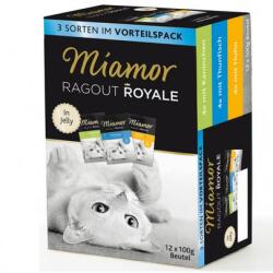 Miamor Ragout Royale Multibox 12 x 100 g hal- és húsízek zselében