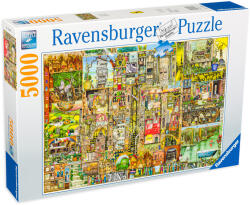 Ravensburger Пъзел Ravensburger от 5000 части - Странният град (17430)
