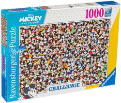 Ravensburger Пъзел Ravensburger от 1000 части - Мики Маус (16744)