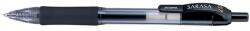 Zebra Zseléstoll ZEBRA Sarasa Retractable nyomógombos 0, 7 mm fekete (46810) - nyomtassingyen