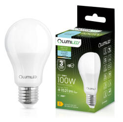 Lumileds E27 A60 LED izzó 13W = 100W 1521lm 6500K Hideg 260° LUMILED (LUMLEDJ0024) - lindlight