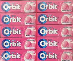 Mars Orbit Bubblemint Chews 30 bucăți x cutie de 14 g