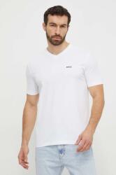 BOSS Green t-shirt fehér, férfi, sima - fehér XXL