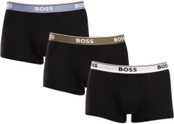 BOSS 3PACK fekete BOSS férfi boxeralsó (50517827 980) M