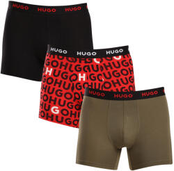 HUGO 3PACK Férfi boxeralsó HUGO többszínű (50517887 978) XXL