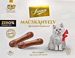 SZERENCSI Zéró Minőségi Tejcsokoládé Macskanyelv Édesítőszerrel 100g